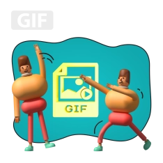 Gif-анимация - КИБЕРшкола программирования для детей, компьютерные курсы для школьников, начинающих и подростков - KIBERone г. Первомайский