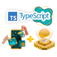 TypeScript + AI: создаём умные веб-приложения - КИБЕРшкола программирования для детей, компьютерные курсы для школьников, начинающих и подростков - KIBERone г. Первомайский