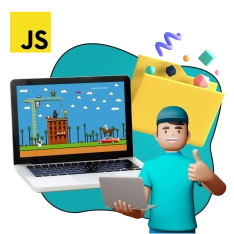 JavaScript для детей: учимся создавать игры, квесты и сайты - КИБЕРшкола программирования для детей, компьютерные курсы для школьников, начинающих и подростков - KIBERone г. Первомайский